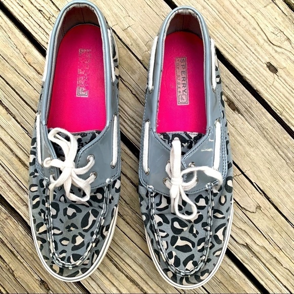 Animal Print Sperry’s Size 9.5 M - Picture 2 of 8